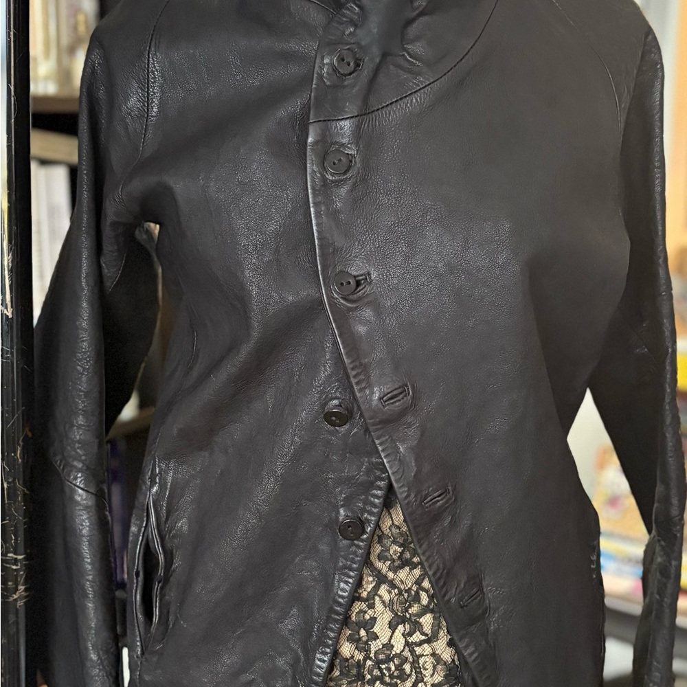 BORIS BIDIAN SABERT Rare Leather Jacket early 2000’s